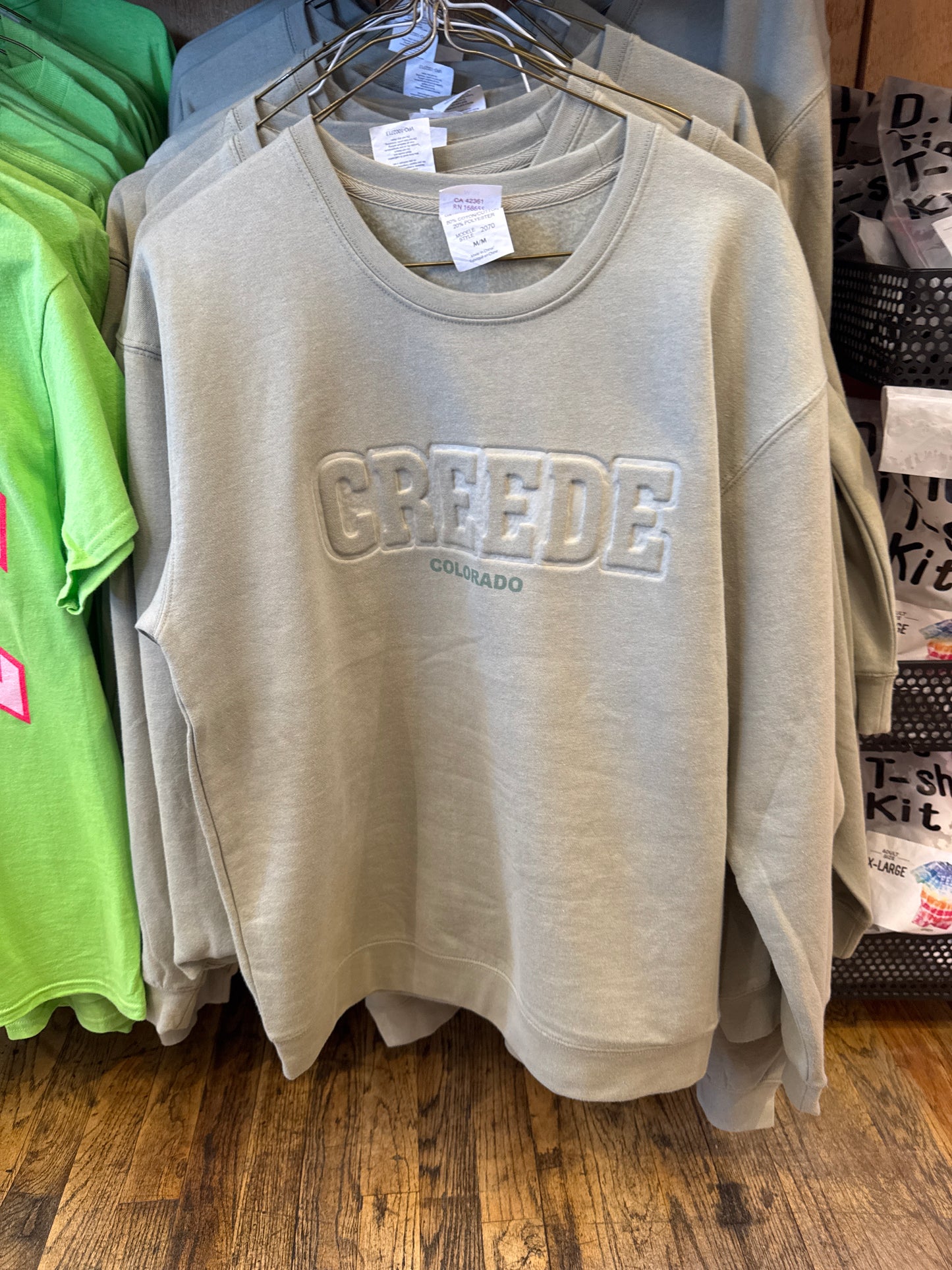 Embossed Creede Sweatshirt