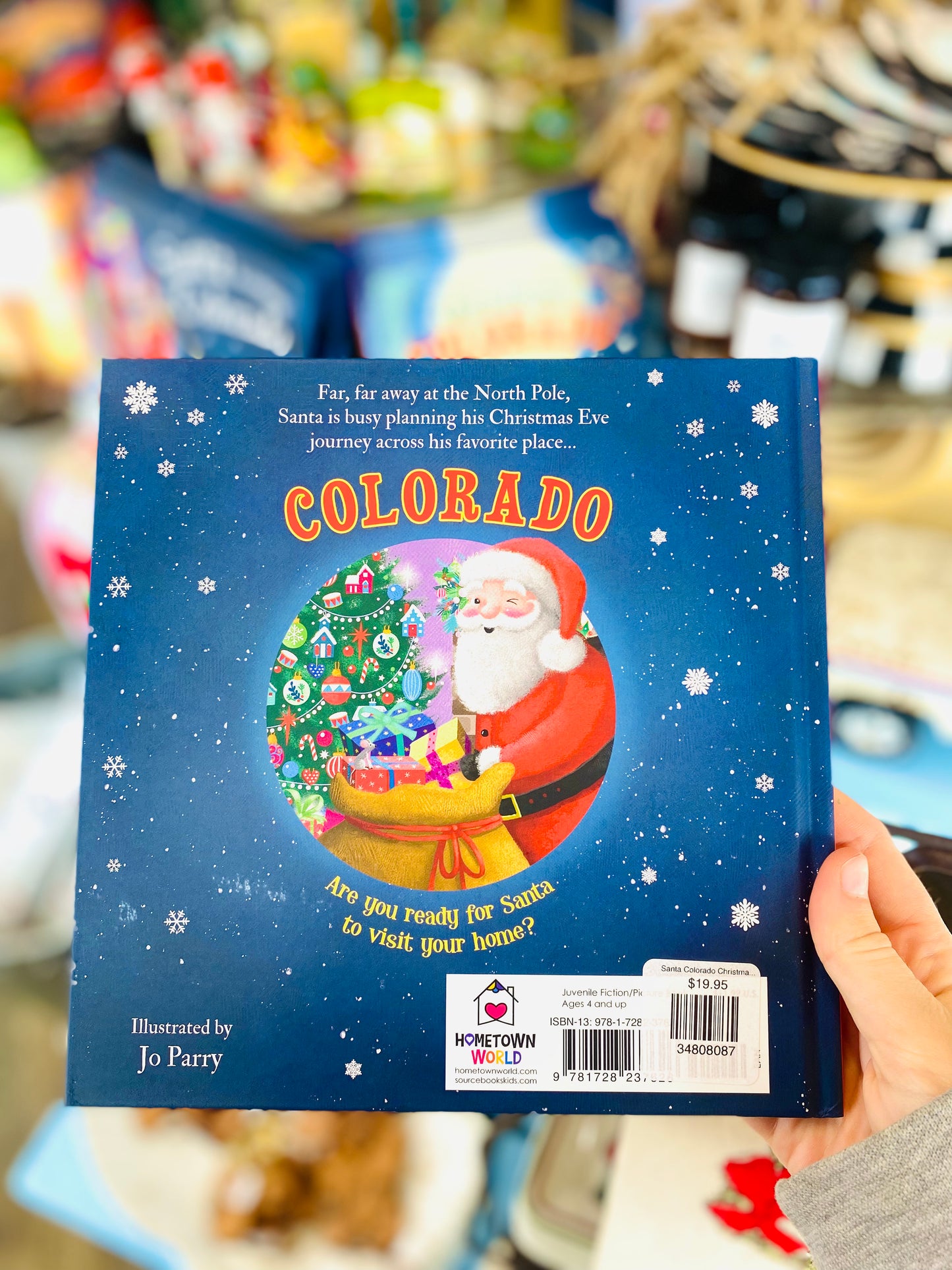Santa Colorado Christmas Book