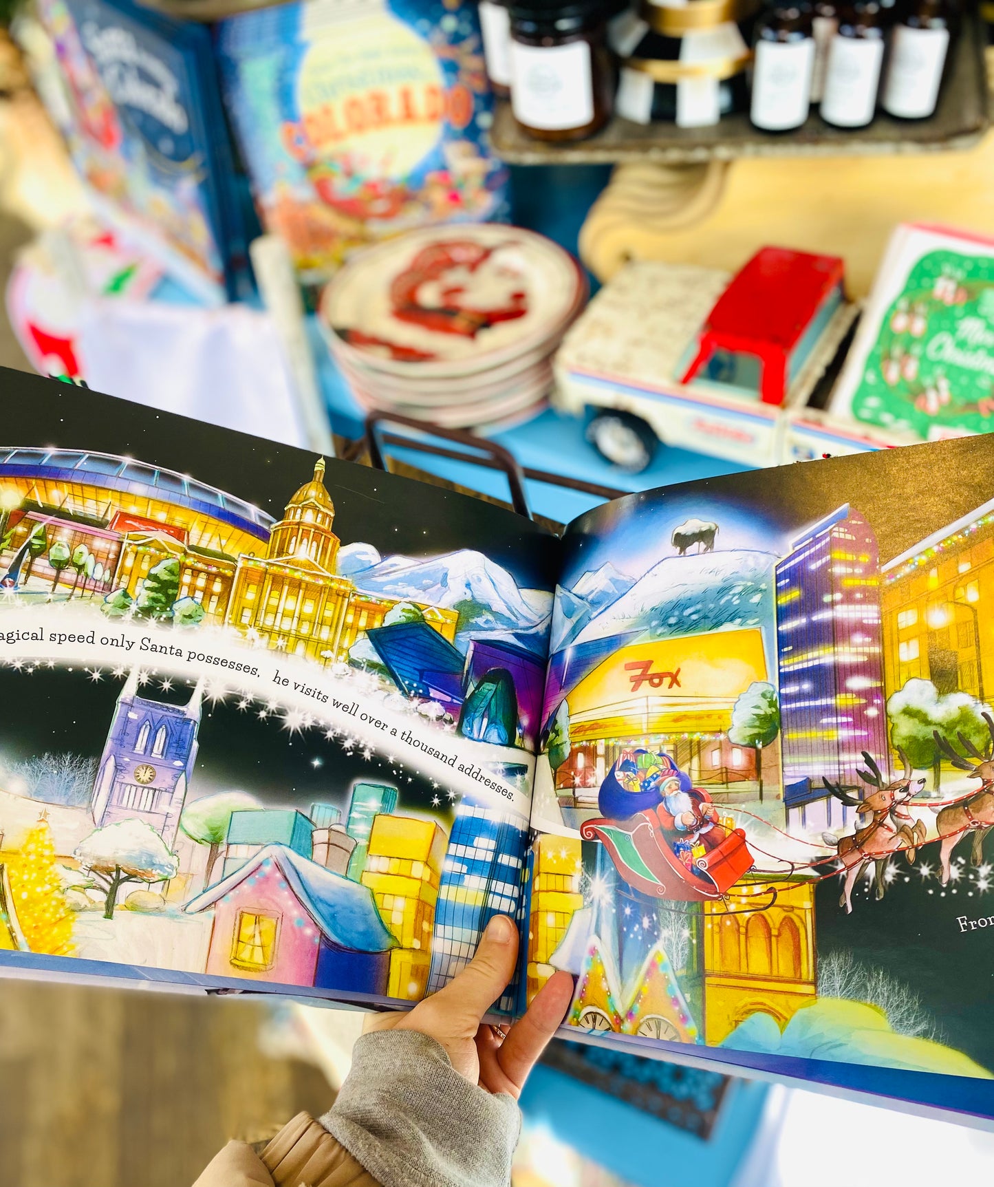 Santa Colorado Christmas Book