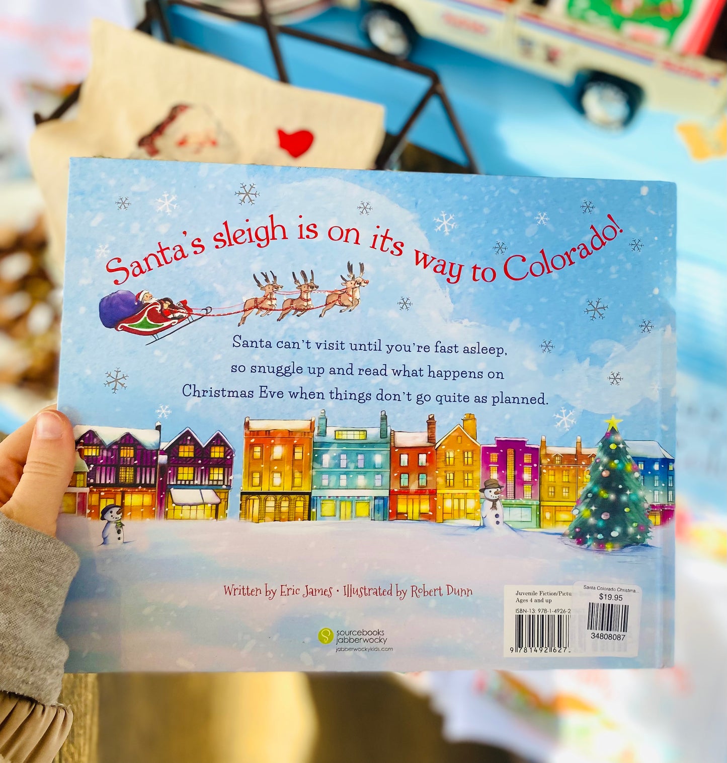 Santa Colorado Christmas Book