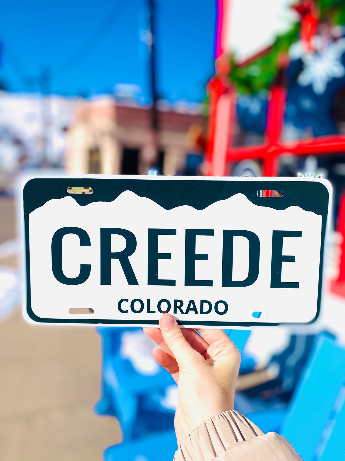 Creede CO Car Tag