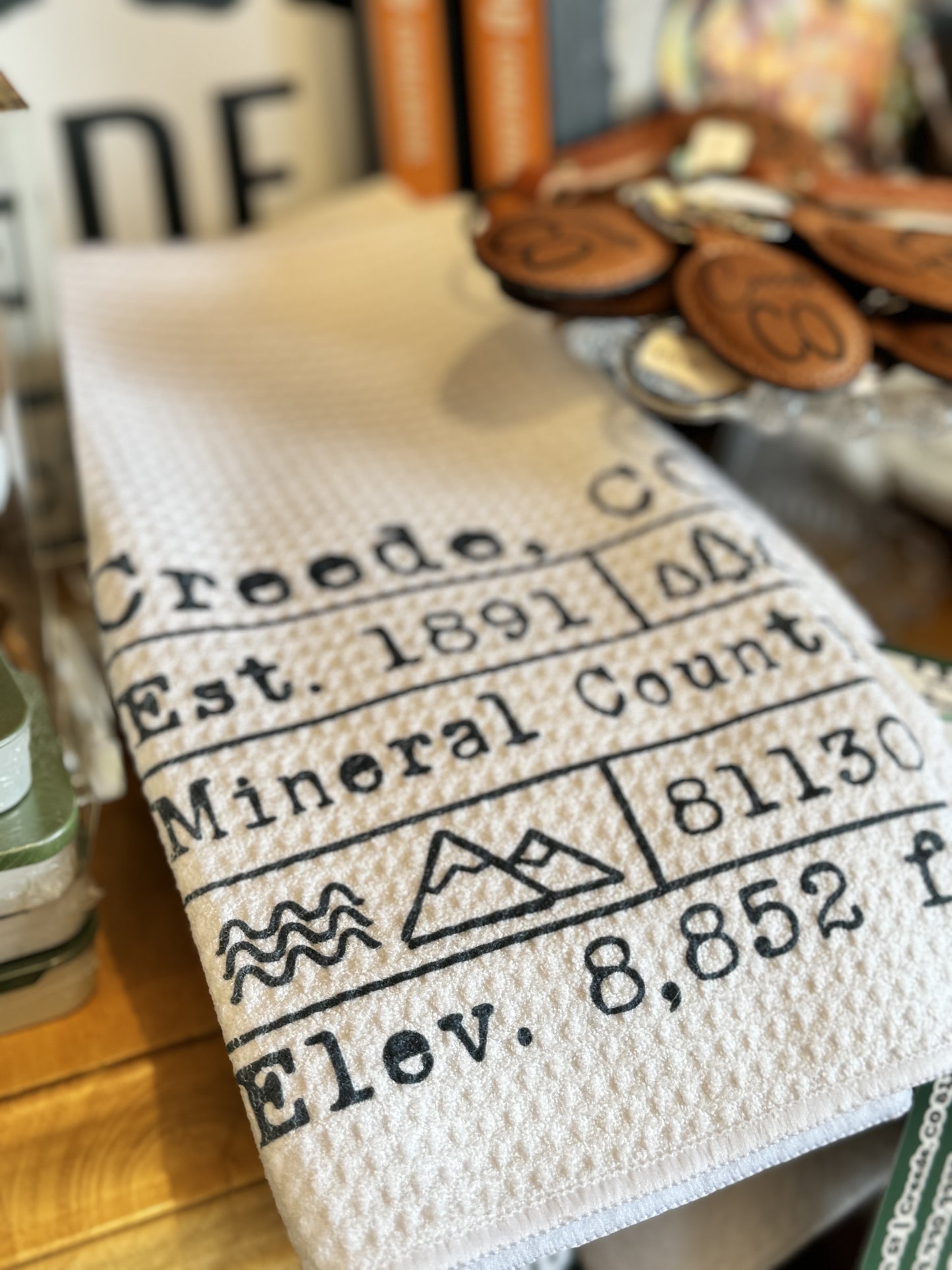 Mineral County Tea Towel