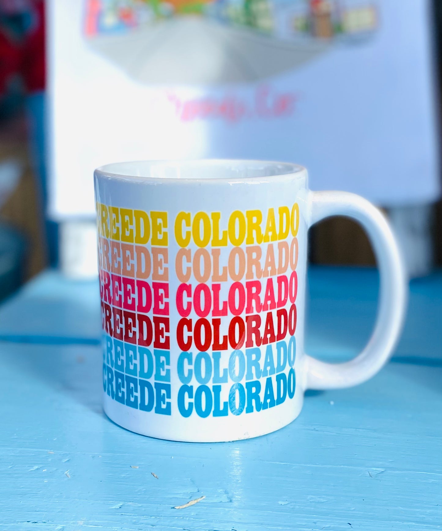 CREEDE COLORADO repeated Mug