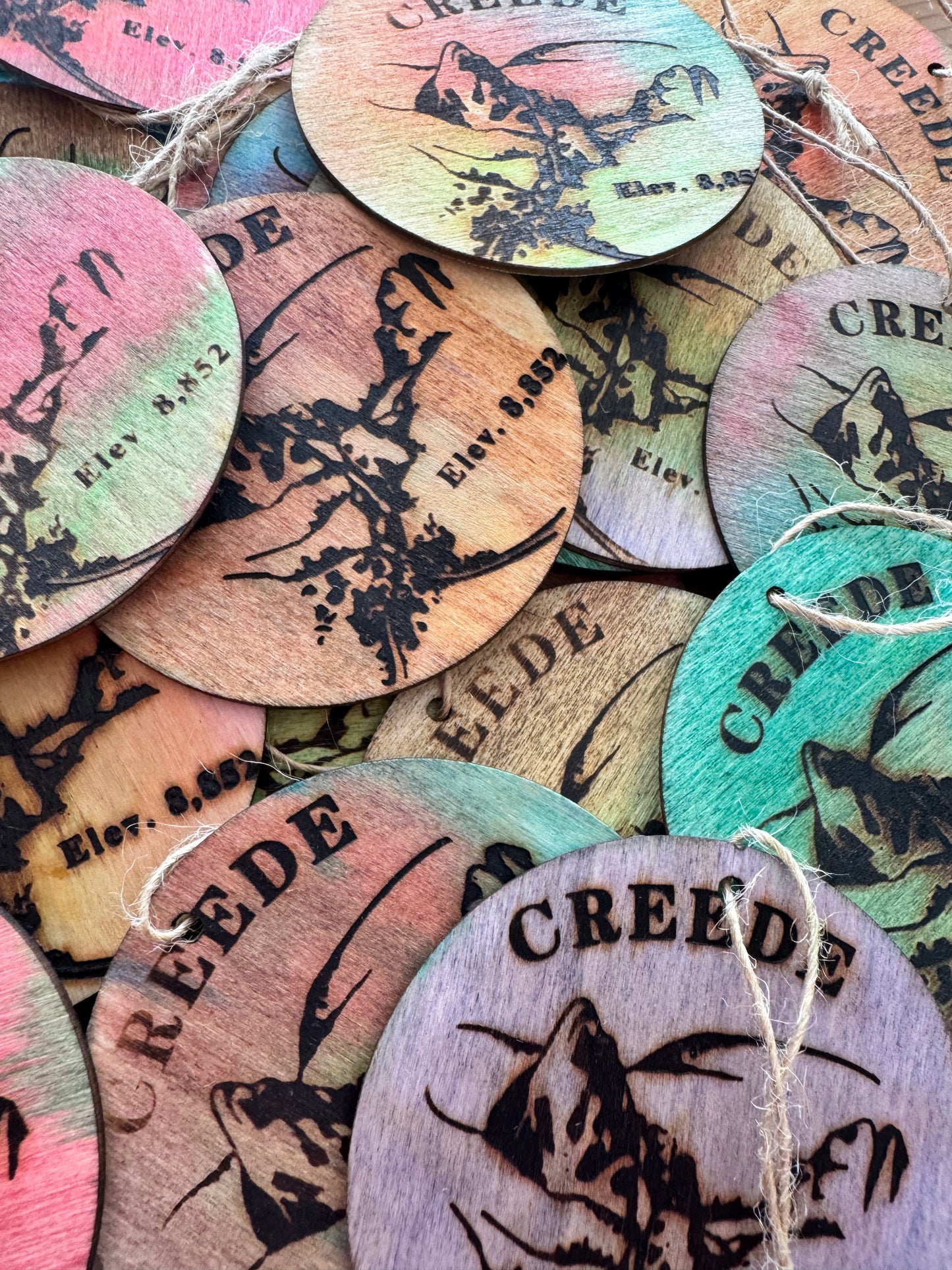 Branded Creede Ornament