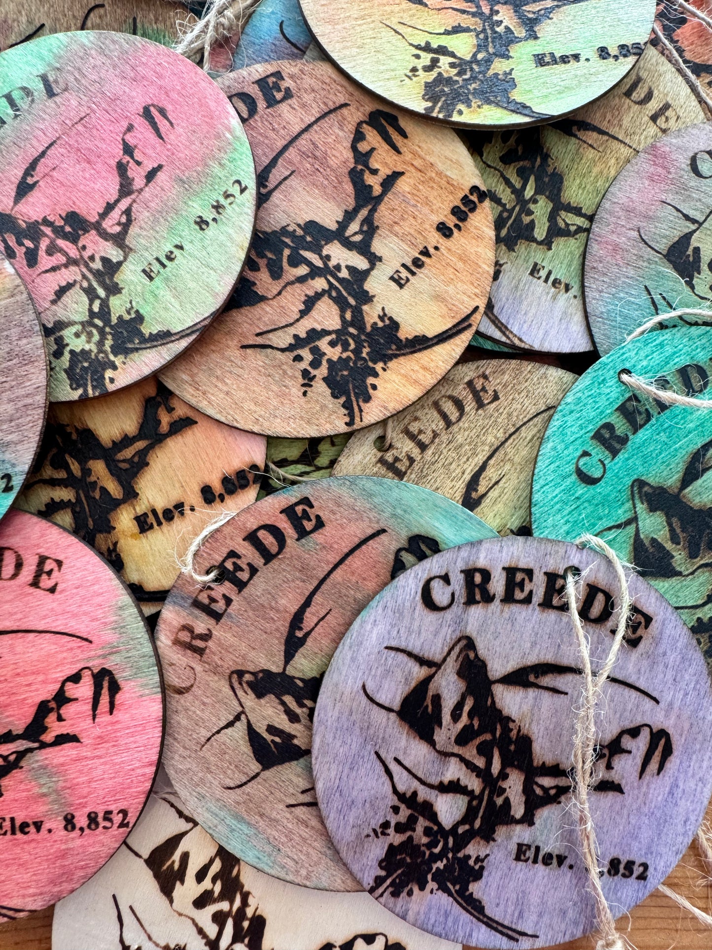 Branded Creede Ornament