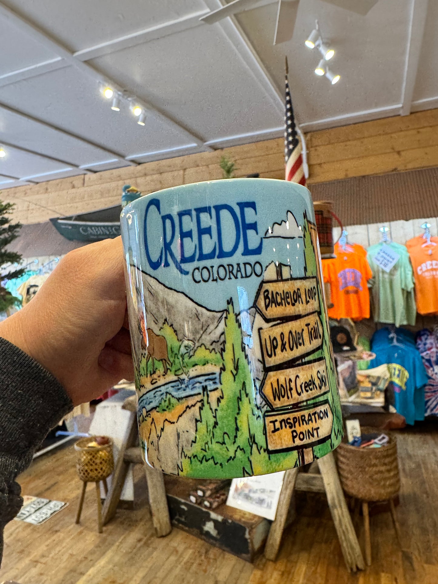 Creede Scene Coffee Cup