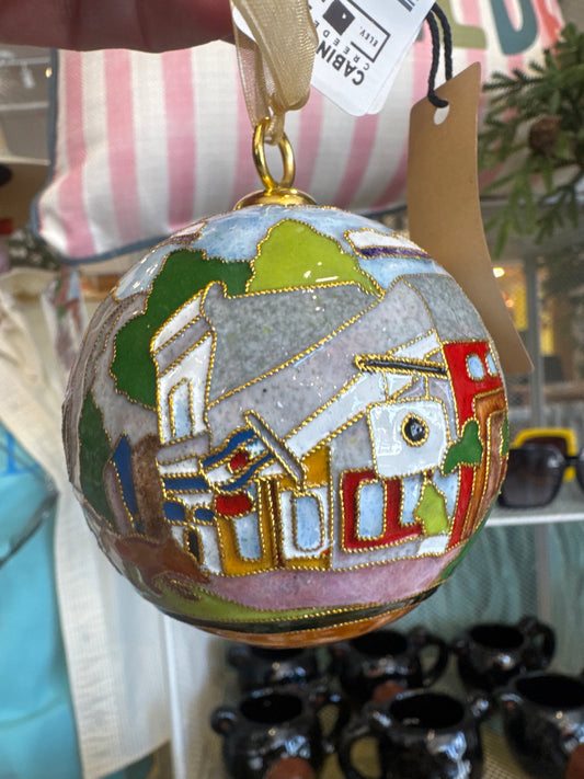 24K Cloisonne Ornament