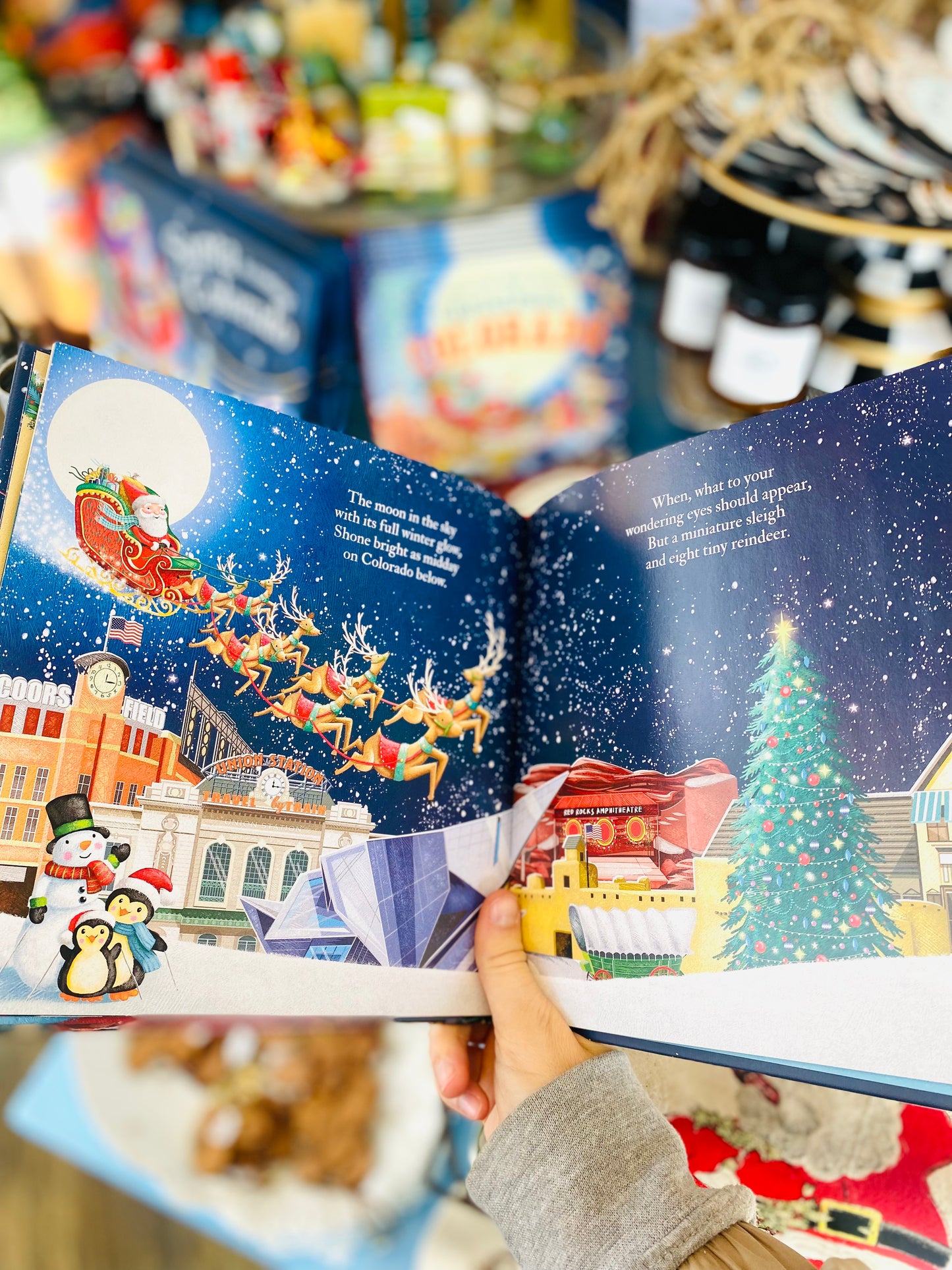 Santa Colorado Christmas Book