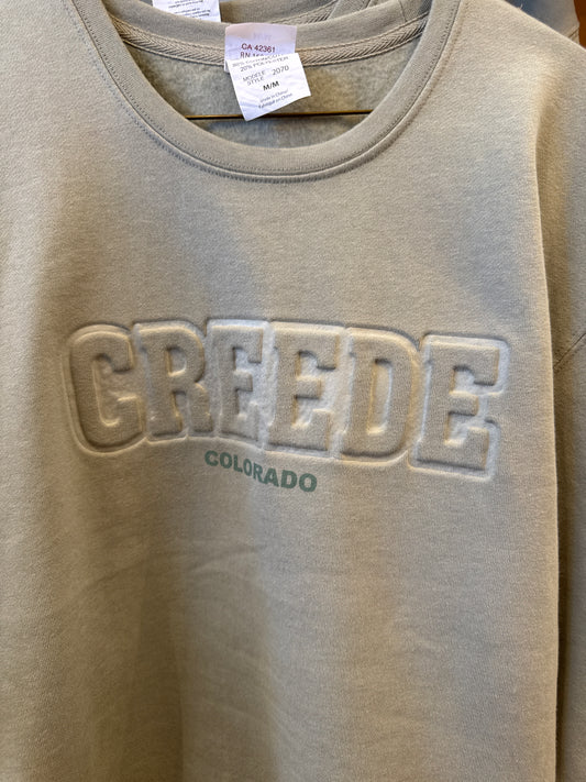Embossed Creede Sweatshirt