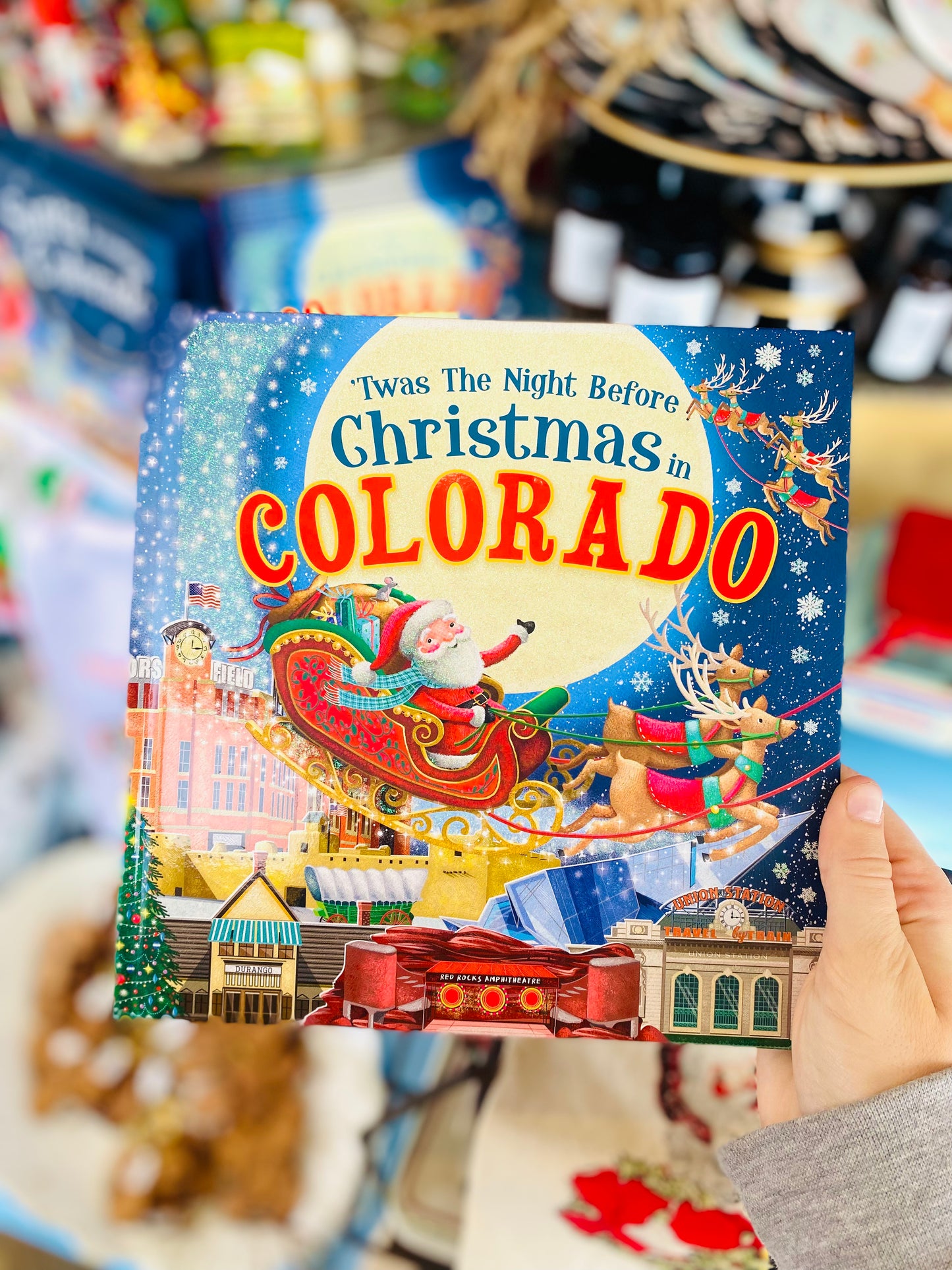 Santa Colorado Christmas Book