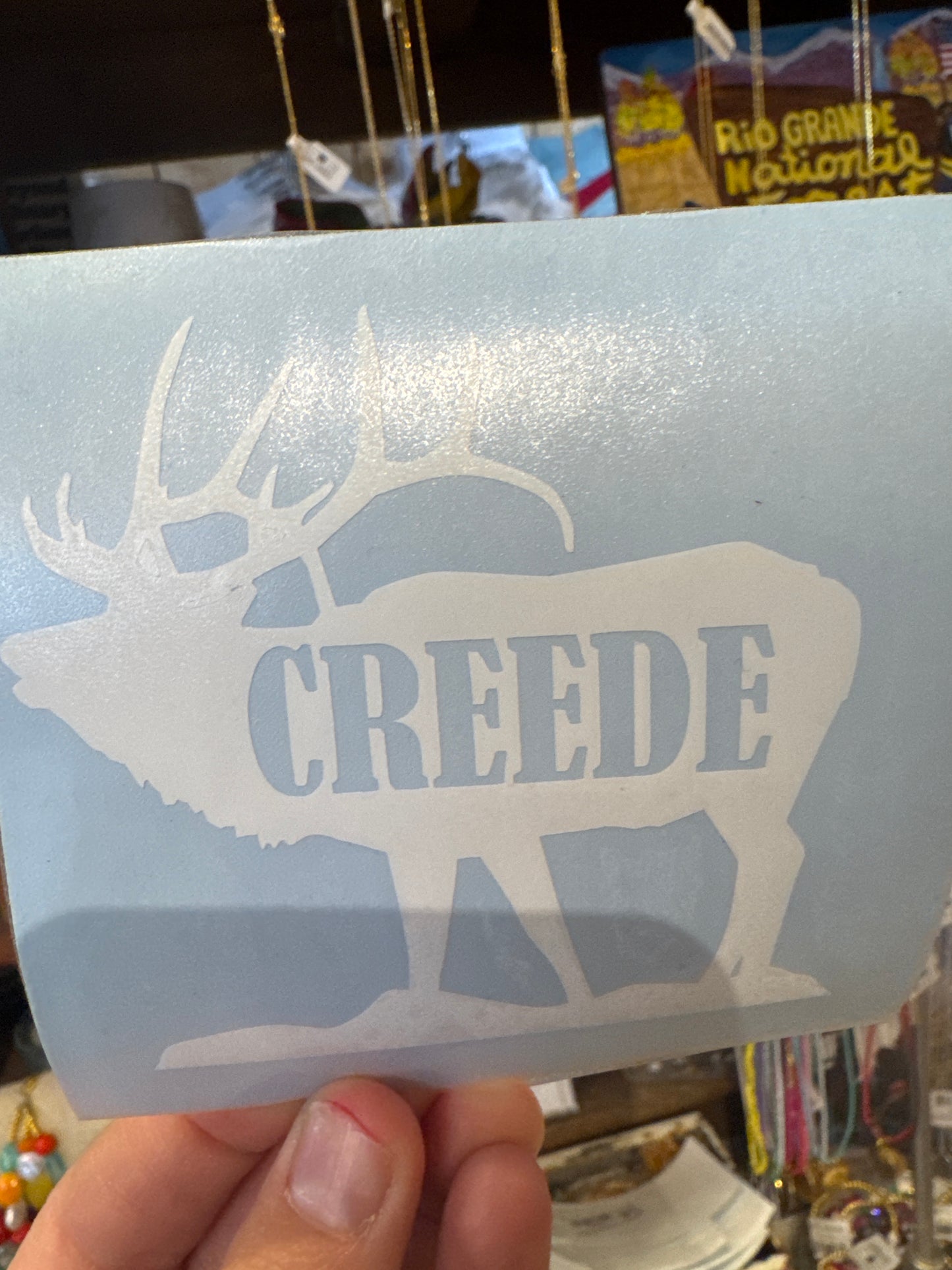 Creede Car Decal