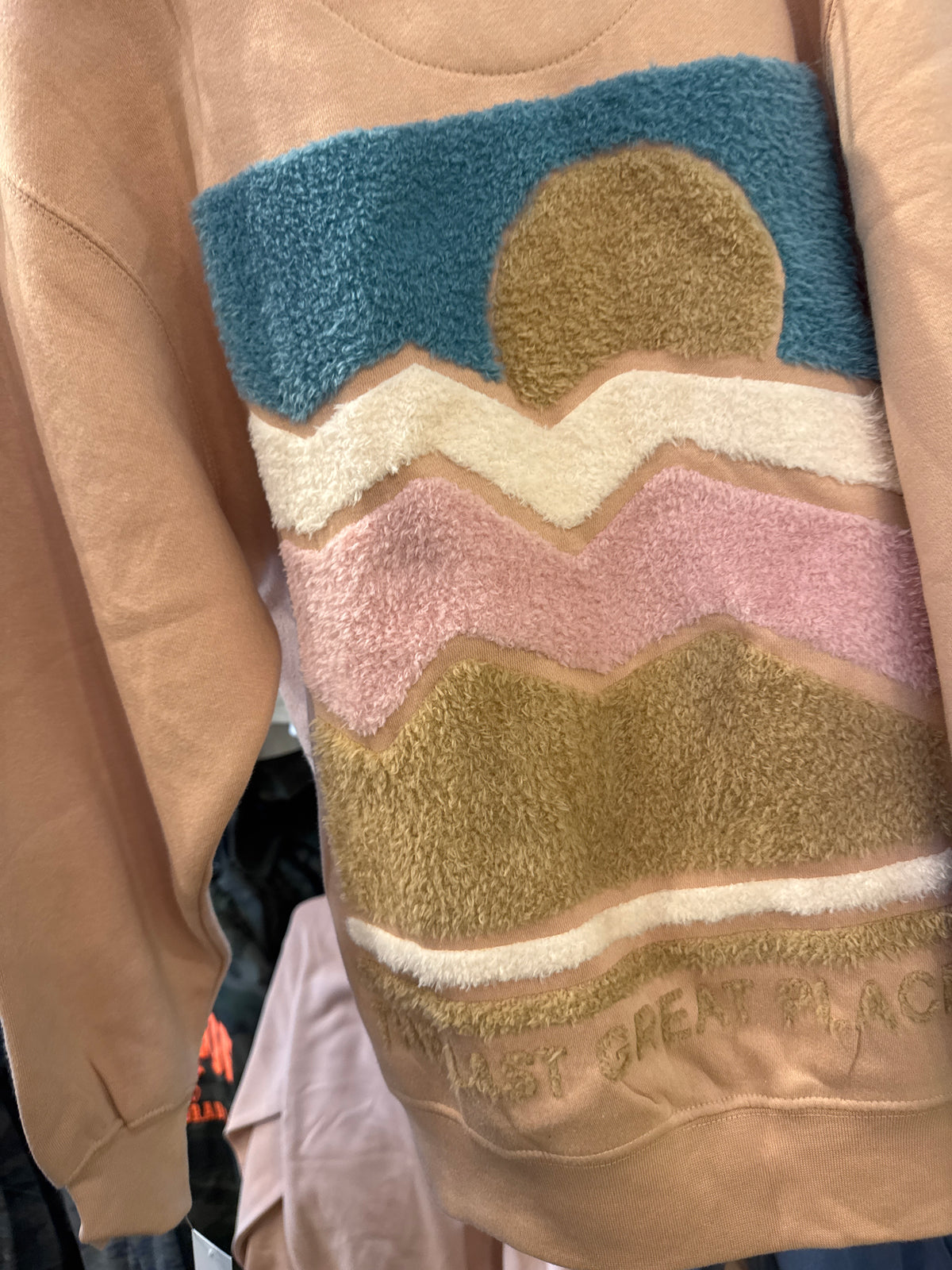 Beige Last Great PLace Sweatshirt