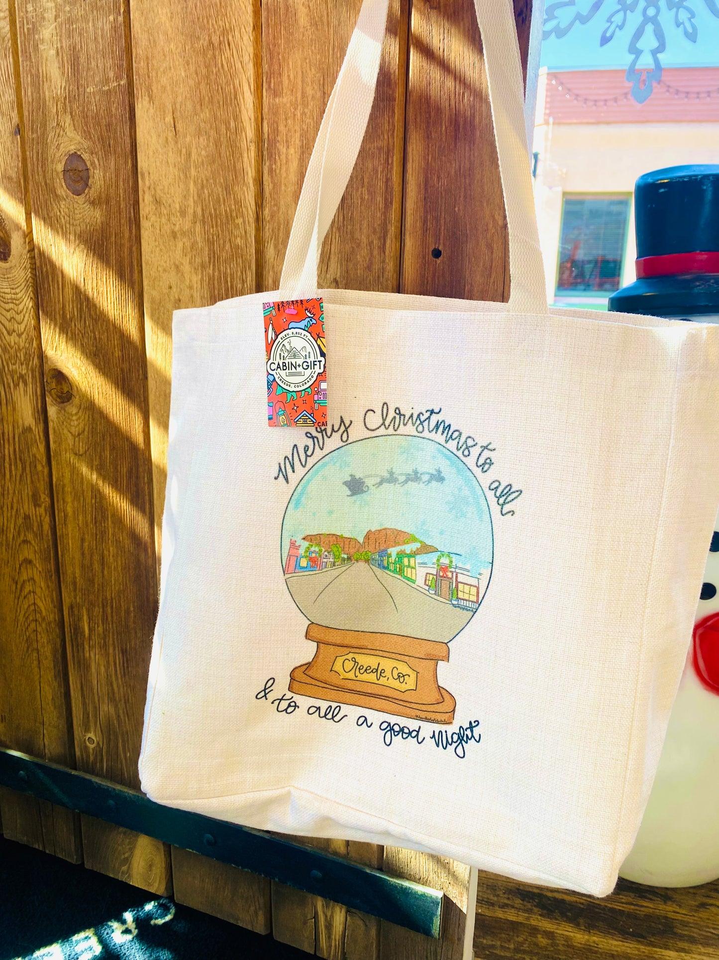 Creede Snowglobe Tote