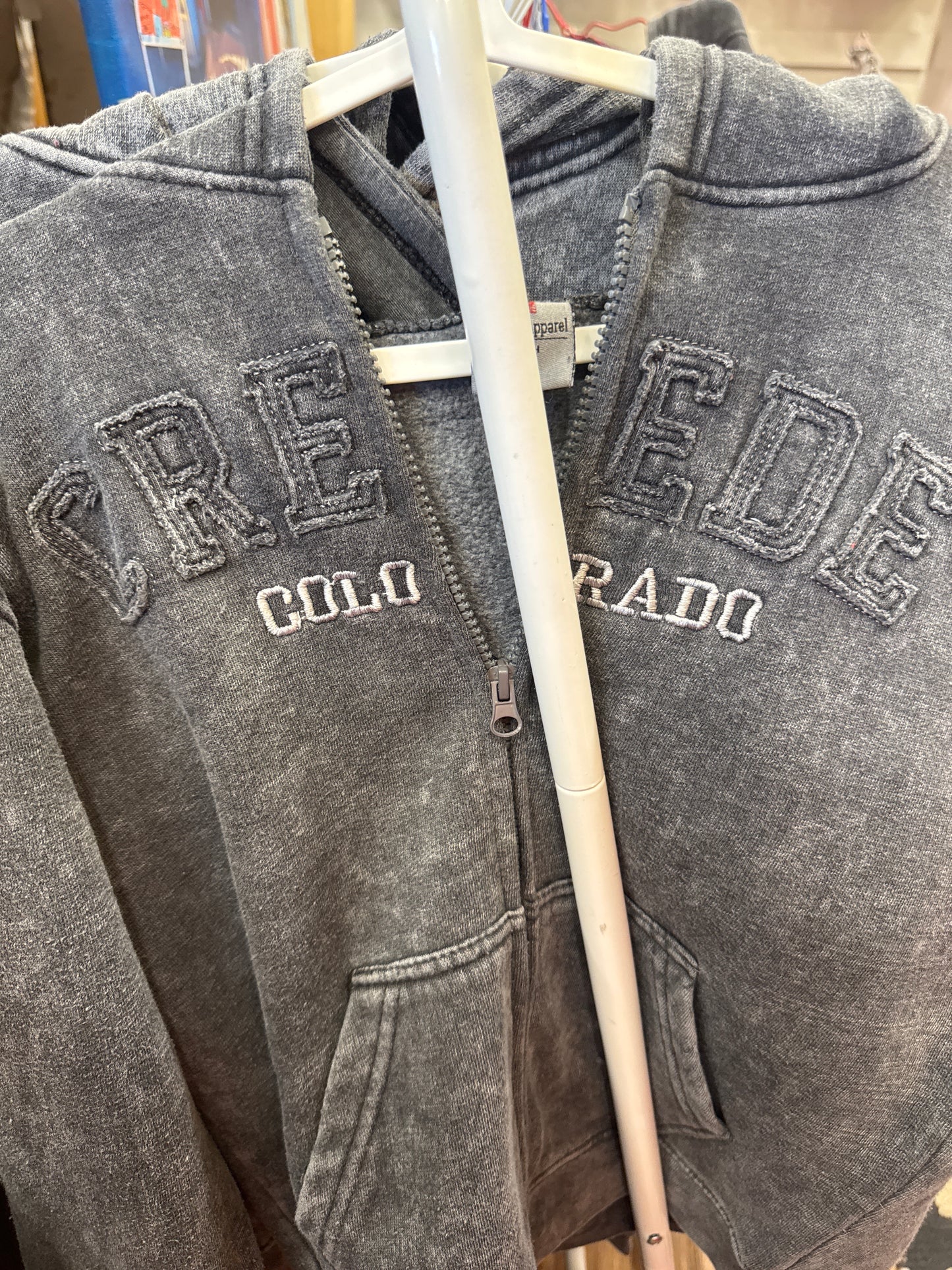 Youth Char. Zipper Sweatshirt