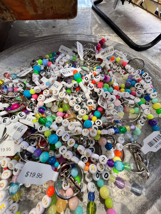 beaded Creede keychain
