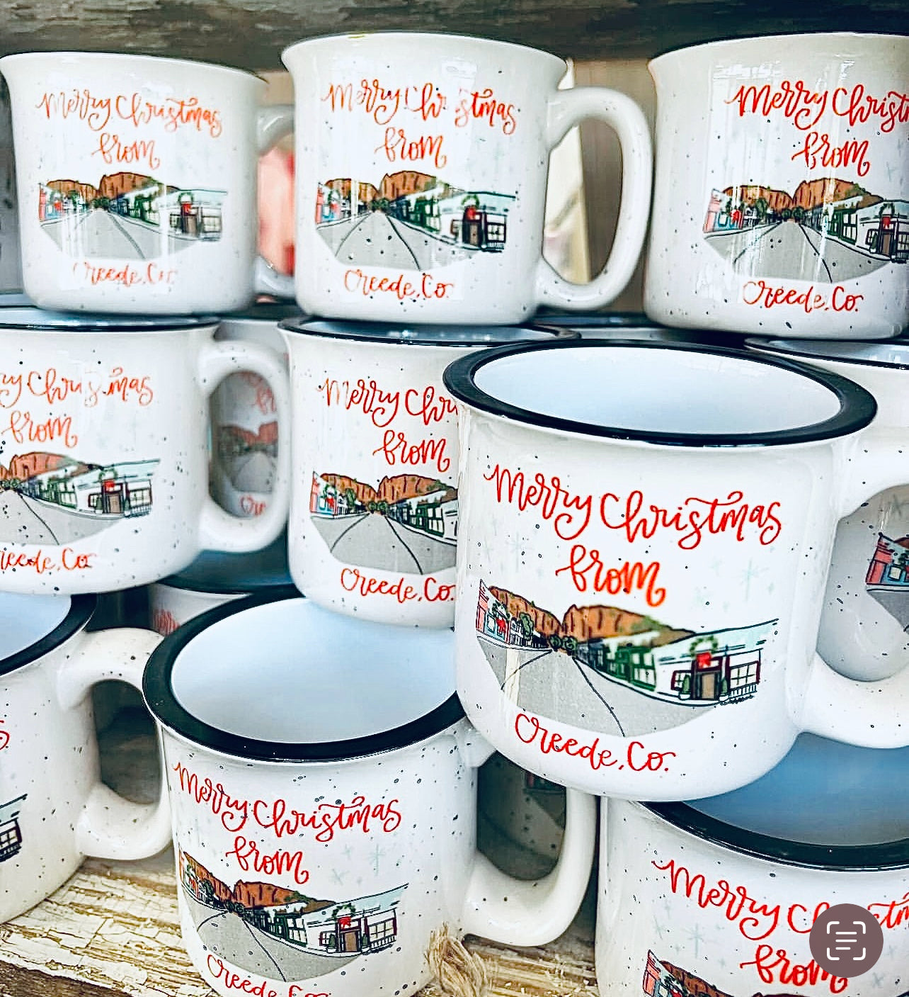 Creede Snowglobe Mug