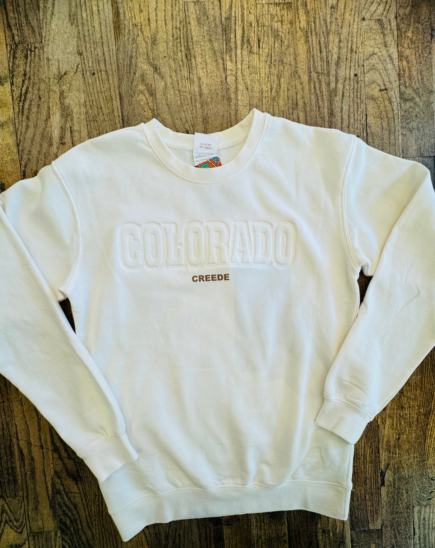 Embossed Creede Sweatshirt