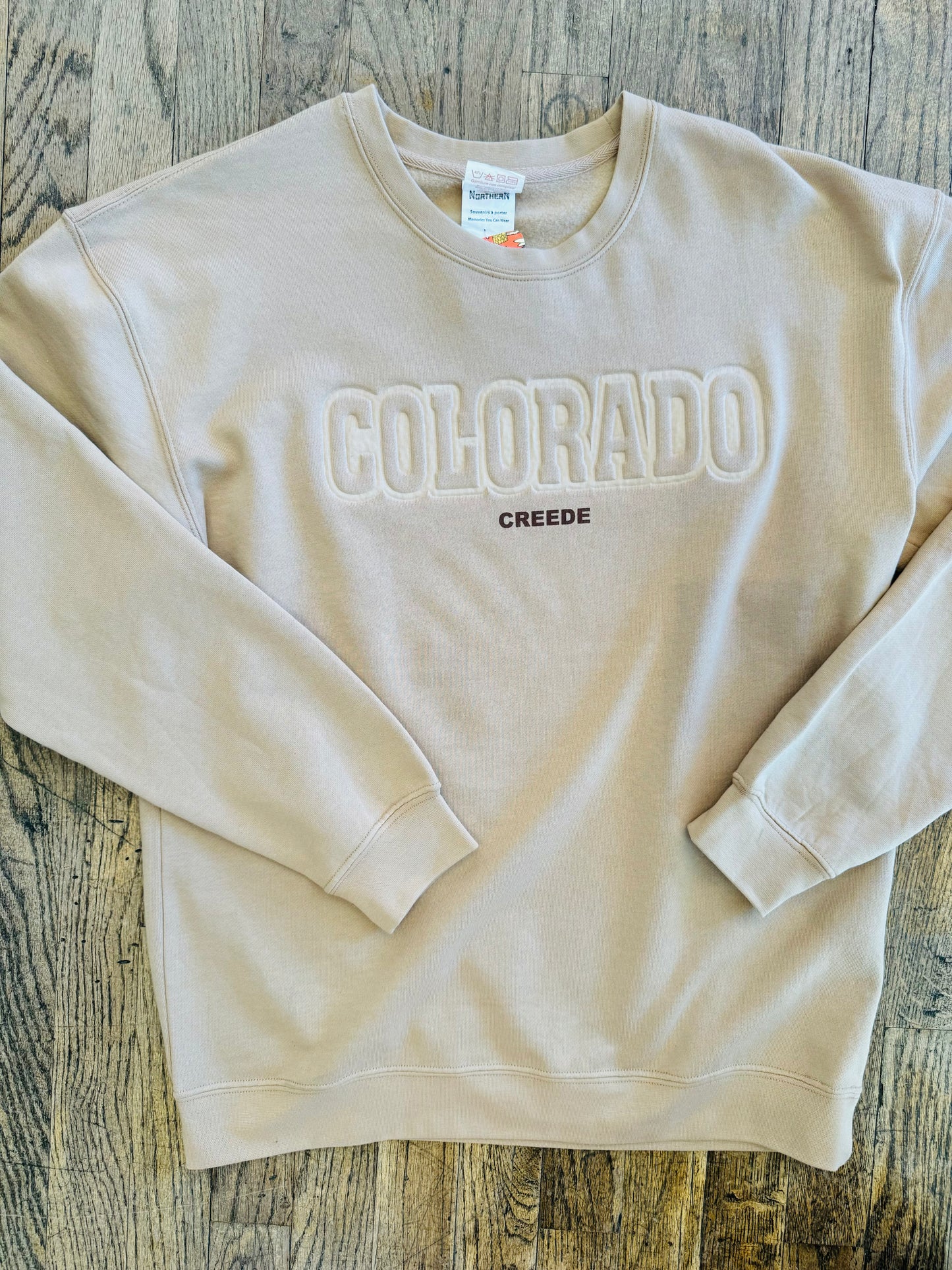 Embossed Creede Sweatshirt