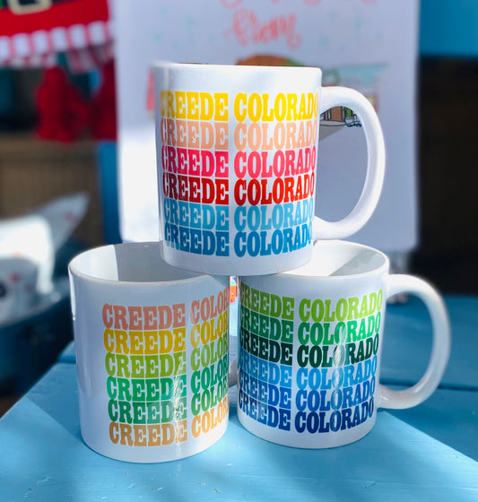 CREEDE COLORADO repeated Mug