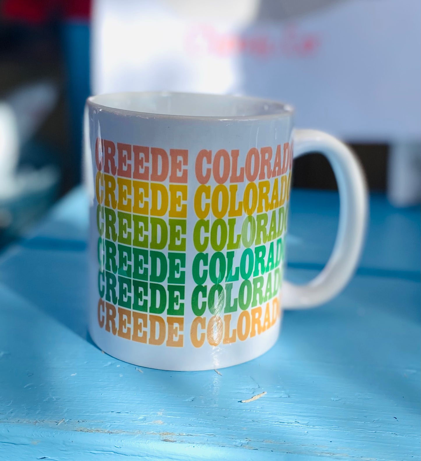 CREEDE COLORADO repeated Mug