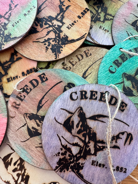 Branded Creede Ornament