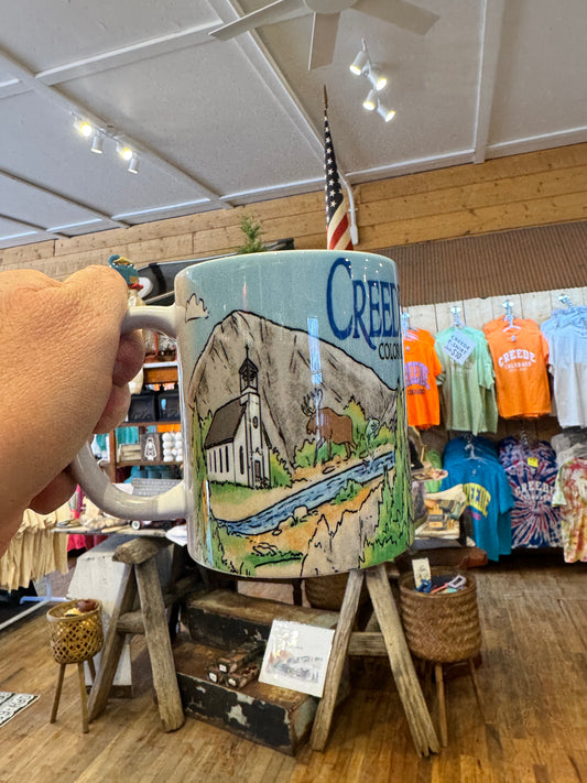 Creede Scene Coffee Cup
