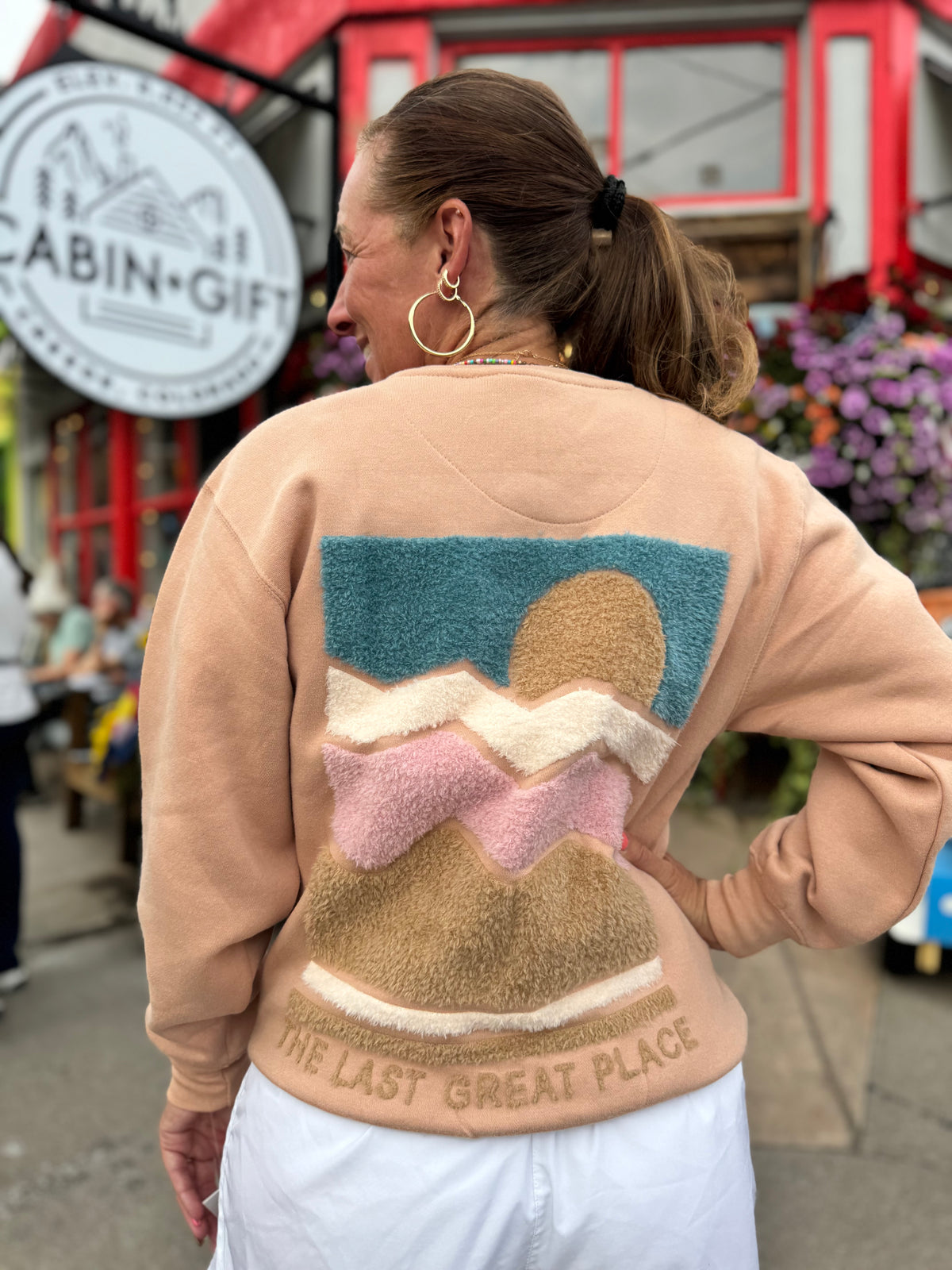 Beige Last Great PLace Sweatshirt