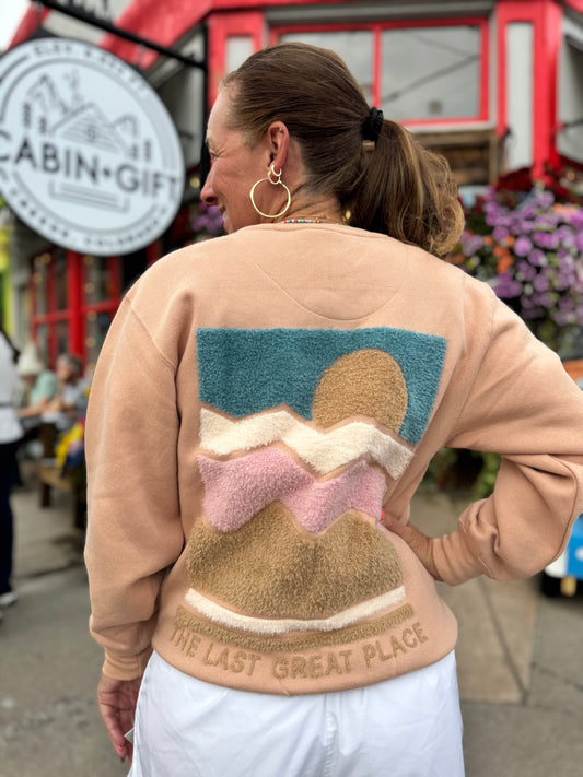 Beige Last Great PLace Sweatshirt