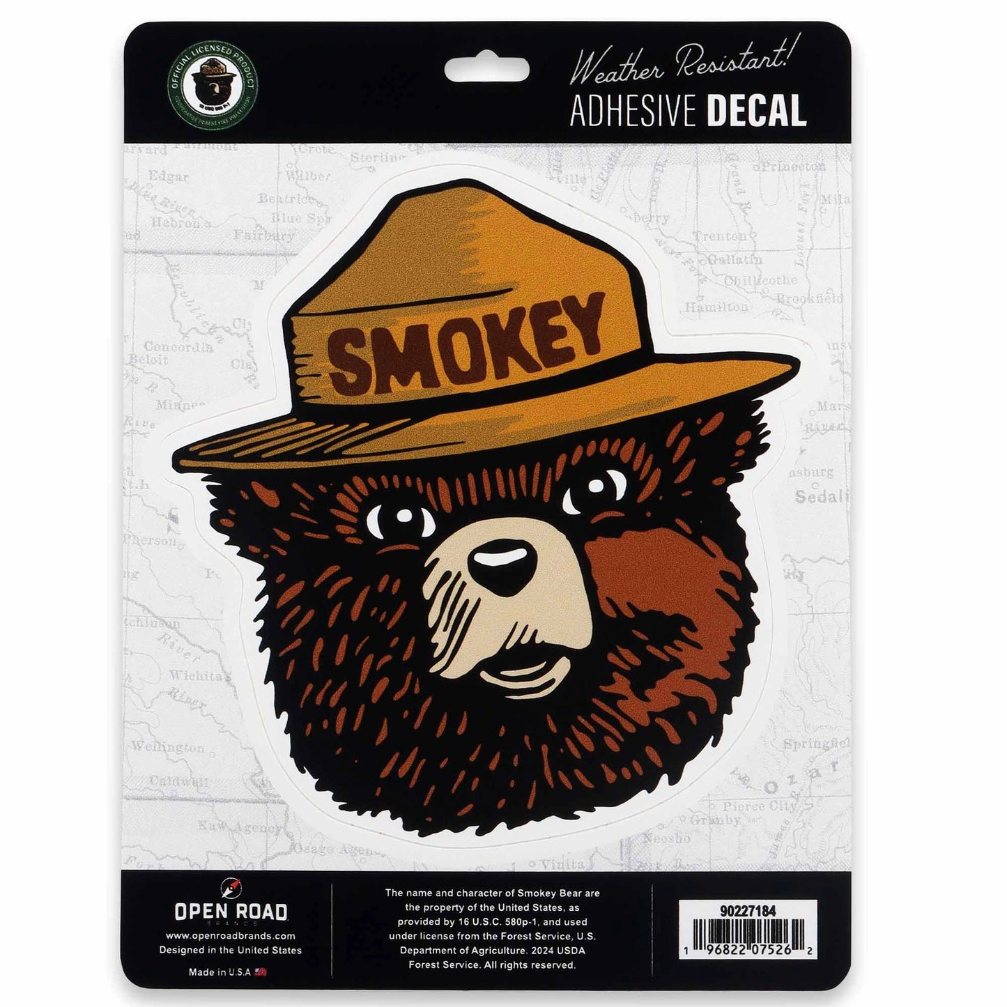 Large Smokey Sticker